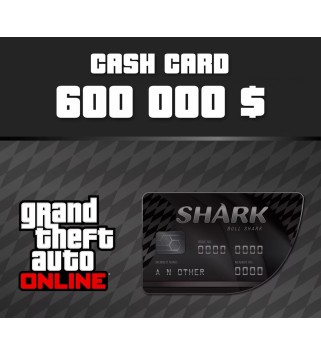 Grand Theft Auto Online - $600,000 Bull Shark Cash Card PC Activation Code Rockstar Games Key GLOBAL